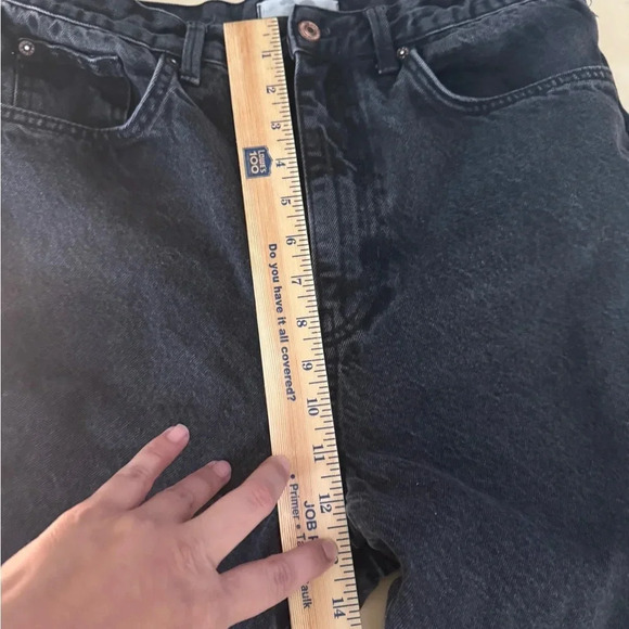We the free black straight leg jeans -32 - Picture 3 of 6